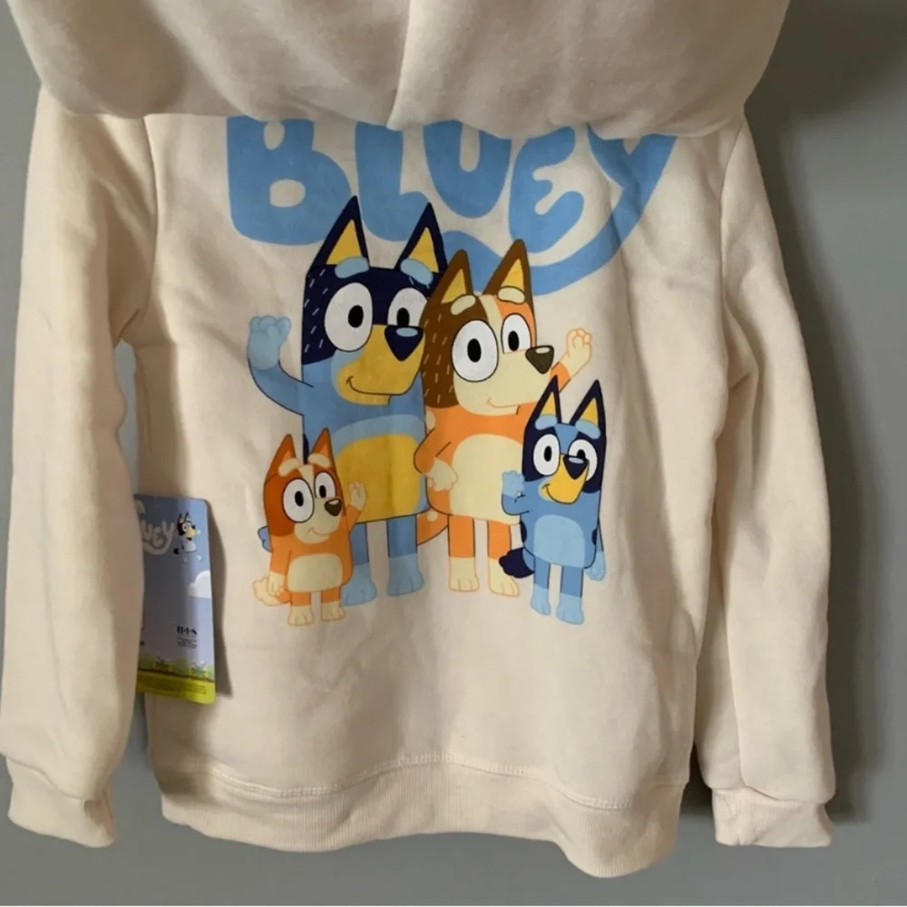 NWT. BLUEY Kids Hoodie & Jogger Set